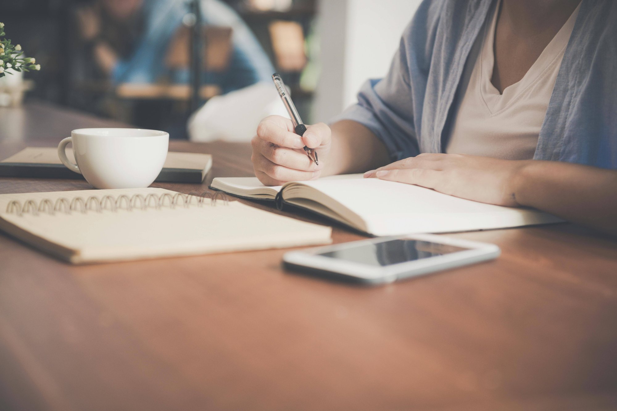 Woman at desk